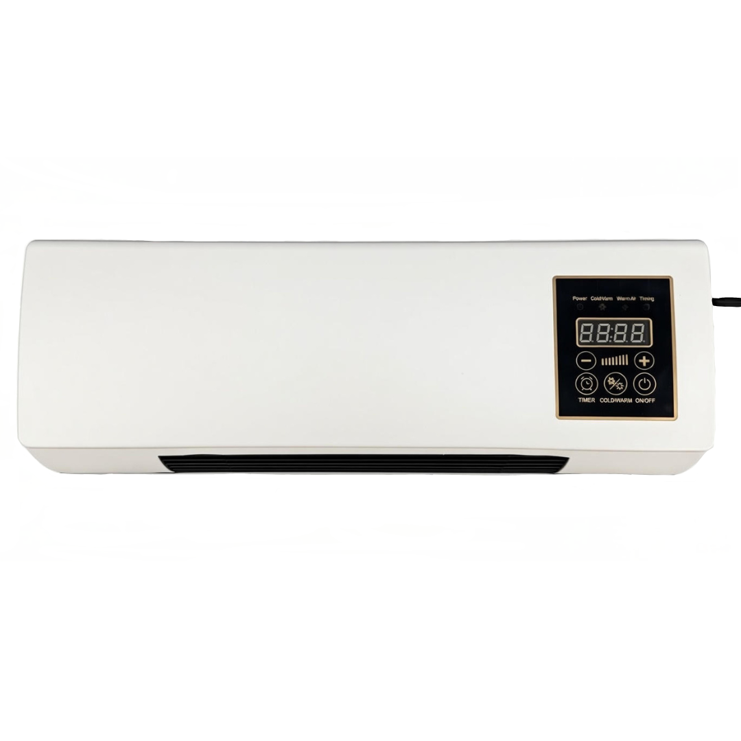 Calefactor y ventilador de pared 1800W